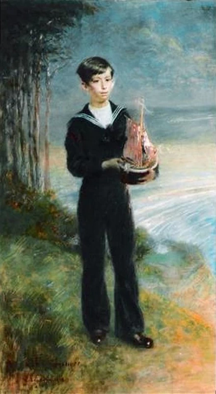 Charles Léandre - Ritratto di Alexis Romanov